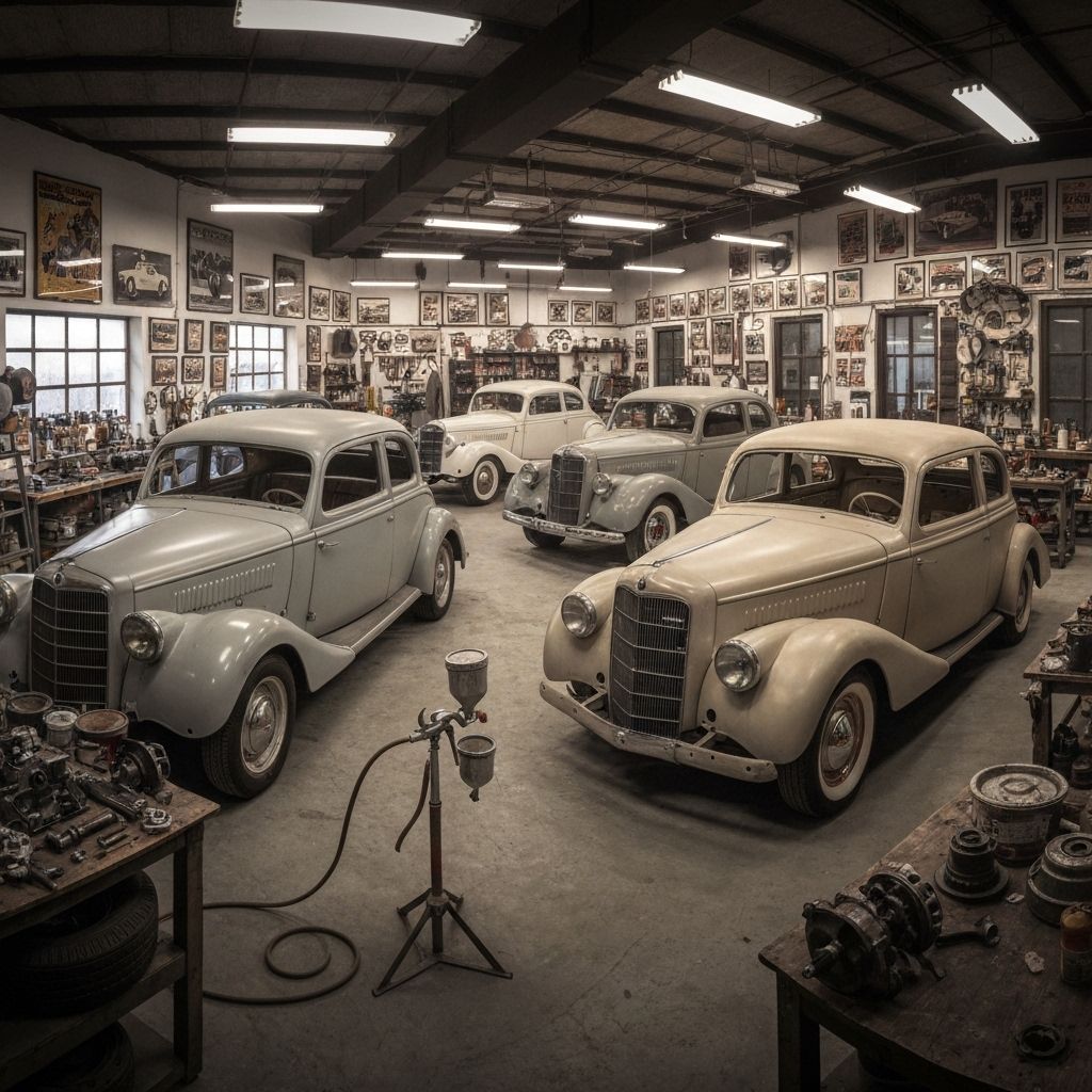 Red Hot Road Relics restoration shop